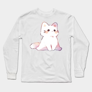 Sitting Kitty Long Sleeve T-Shirt